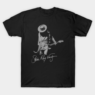 Stevie Ray Vaughan <> Graphic Design T-Shirt